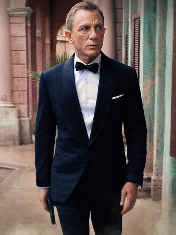 Daniel Craig James Bond No Time To Die Black Blazer