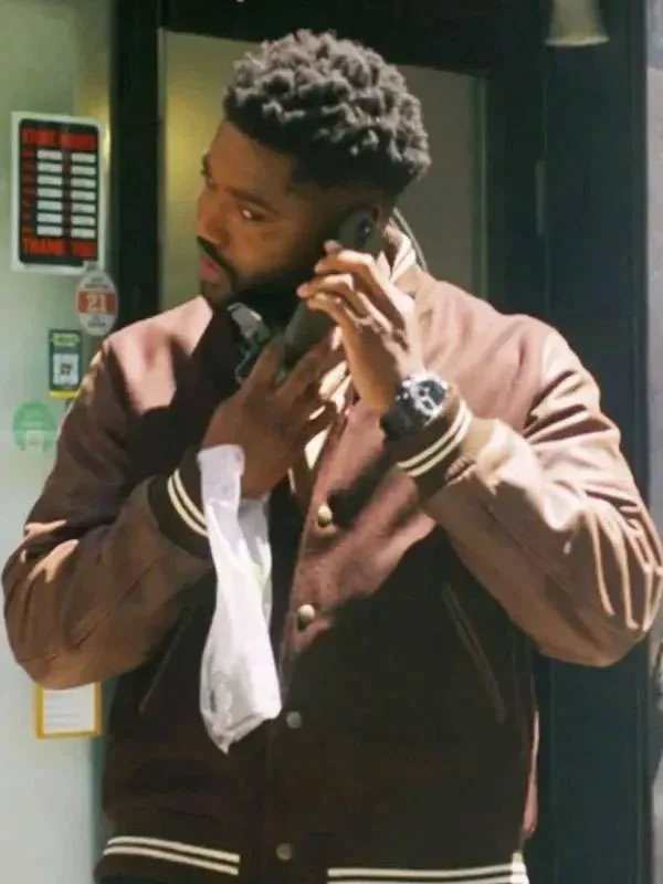 Darius Jordan Lee Dexter Resurrection S01 Varsity Jacket