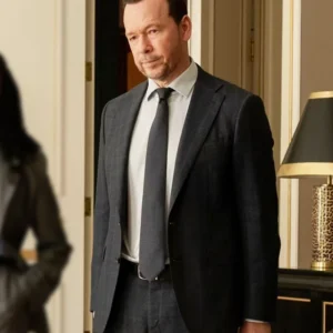 Donnie Wahlberg Boston Blue S01 Grey Blazer
