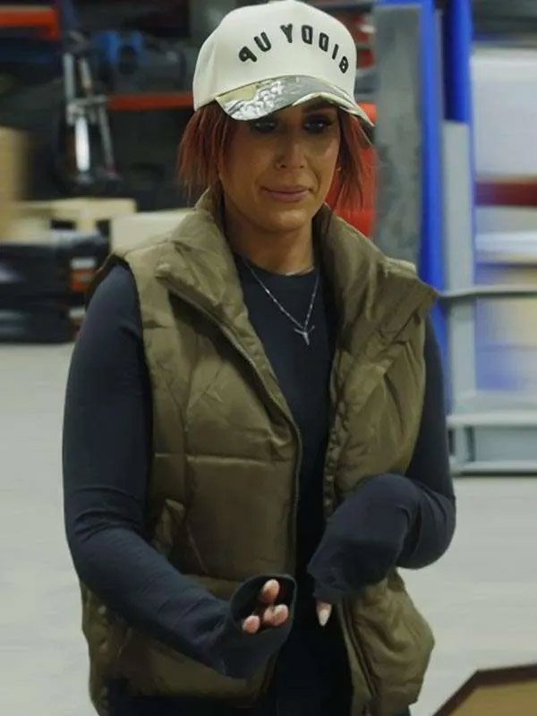 Down Home Fab S03 Chelsea DeBoer Green Vest