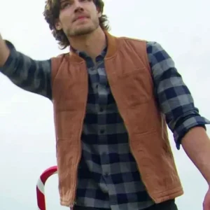 Finding Mr. Christmas Drake Kuyper Brown Vest