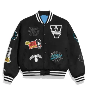 Eddie Brock Venom Varsity Jacket