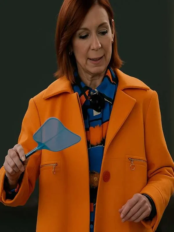 Elsbeth Tascioni Elsbeth S03 Orange Coat