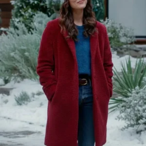 Christmas at the Catnip Cafe Erin Cahill Red Sherpa Coat