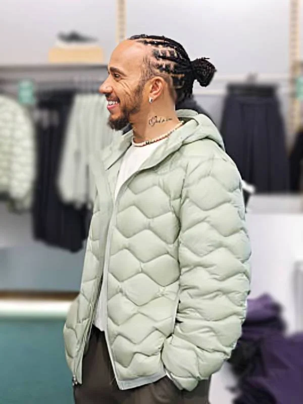 Lewis Hamilton Quilted Puffer Jacket - Image 2