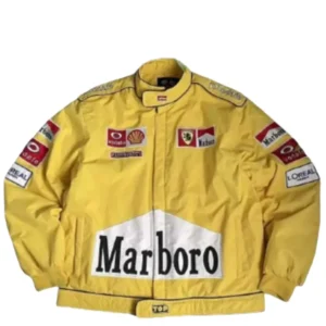 F1 Marlboro Vintage Racing Yellow Jacket