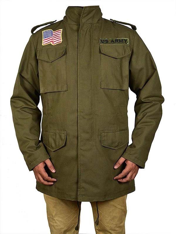 First Blood John Rambo Green Jacket
