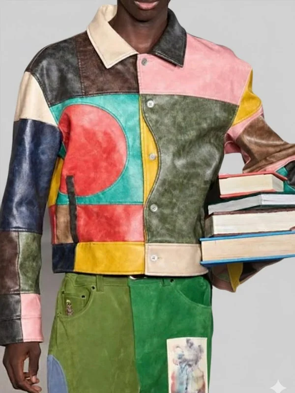 Good Morning America Samuel Arnold Leather Jacket - Image 2