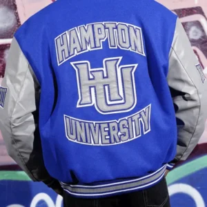 Hampton University Wool Varsity Jacket