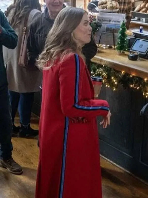 Holland Roden A Bills Love Story Red Stripe Coat - Image 2