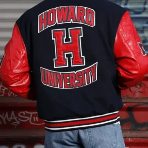 Howard University Unisex Wool Varsity Jacket