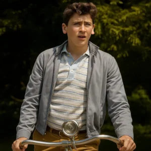 IT Welcome to Derry Jack Molloy Legault Grey Jacket