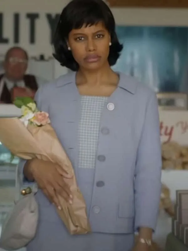 IT Welcome to Derry Taylour Paige Purple Coat