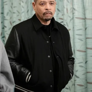 Ice T Law and Order SVU S27 Black Jacket