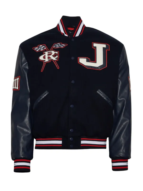 Jackson State University Navy Blue Wool Varsity Jacket