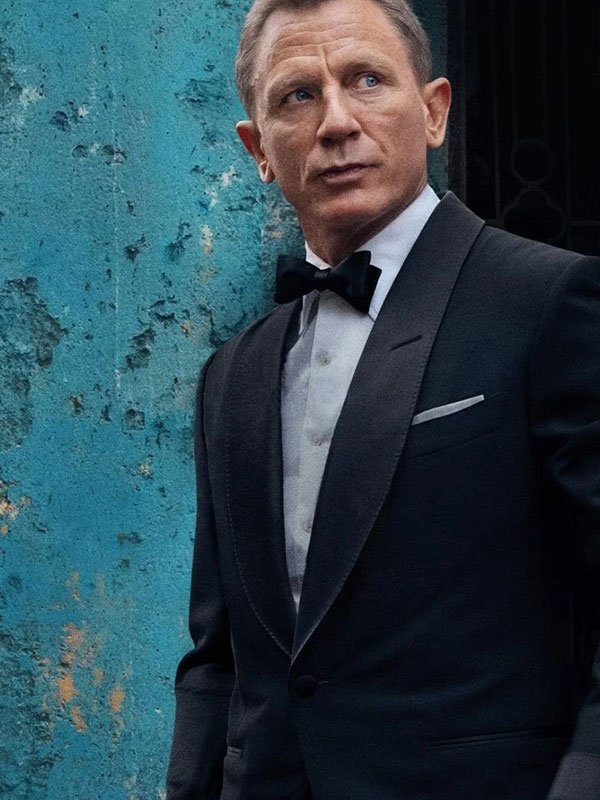 Daniel Craig James Bond No Time To Die Black Blazer
