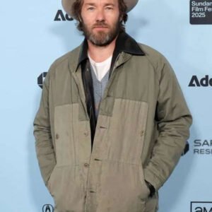 Joel Edgerton Train Dreams 2025 Green Jacket