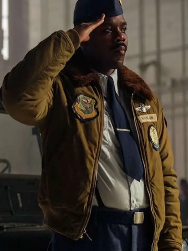 Jovan Adepo IT Welcome to Derry Green Bomber Jacket