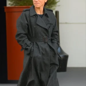 Kadia Saraf Dexter Resurrection Grey Trench Coat