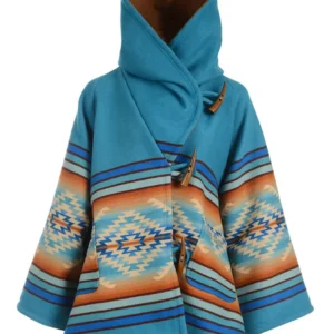 Kelly Reilly Yellowstone S03 Duffle Poncho