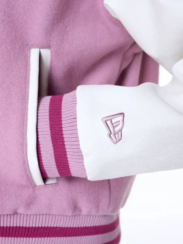 LA Dodgers Floral Dark Varsity Jacket