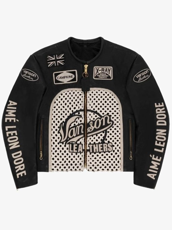 Lakers Lebron James Aime Leon Career 40k Leather Jacket