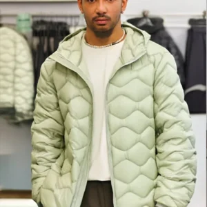 Lewis Hamilton Quilted Puffer Jacket