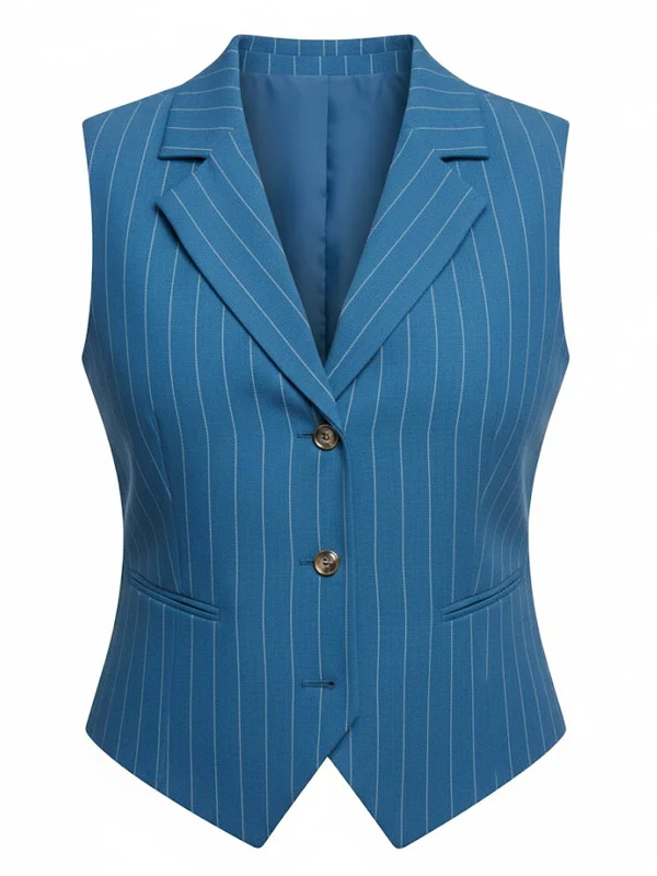 Mae Whitman Twelve Dates Til Christmas Blue Vest