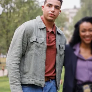 Marcus Scribner Boston Blue S01 Cotton Jacket