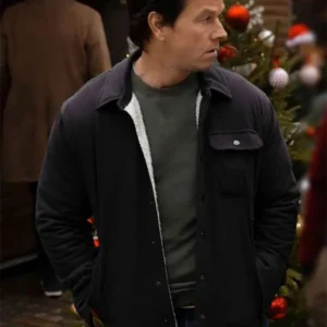 Mark Wahlberg The Family Plan 2 Black Jacket