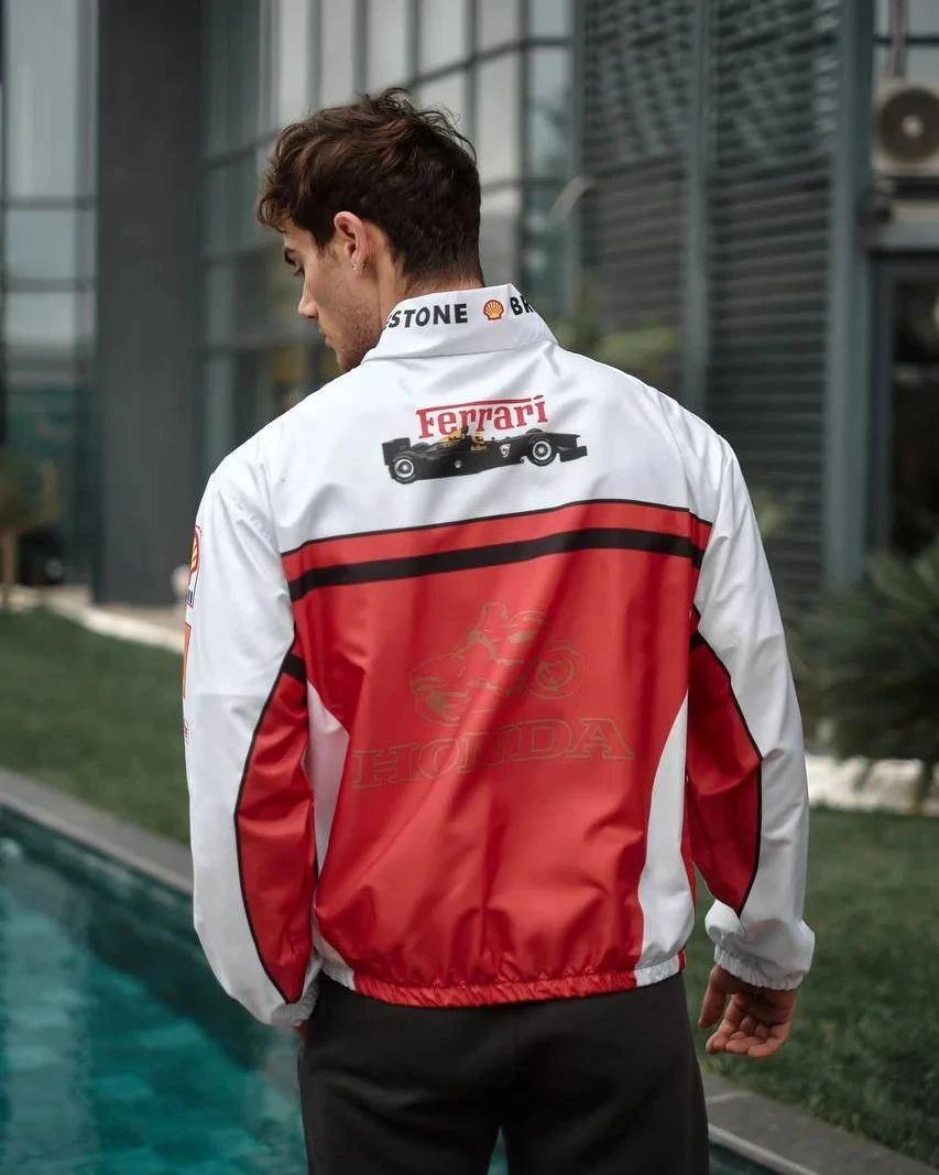 Marlboro Ferrari F1 Racing Jacket - Image 3