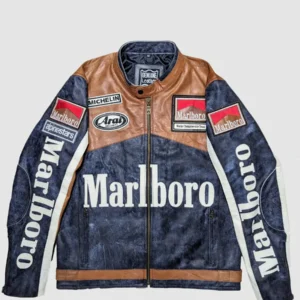 Marlboro Racing Motorcycle Leather Jacket