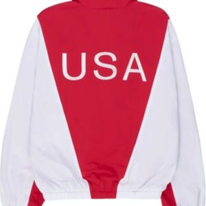 Marty Supreme 2025 Red & White Track Jacket