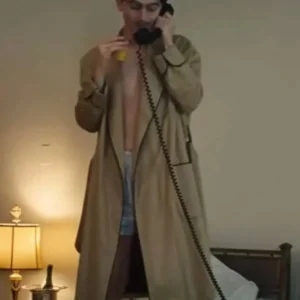 Marty Supreme 2025 Timothée Chalamet Brown Coat