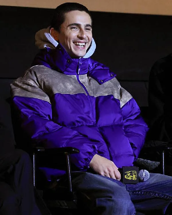 Marty Supreme BAFTA Screening Timothée Chalamet Puffer Jacket