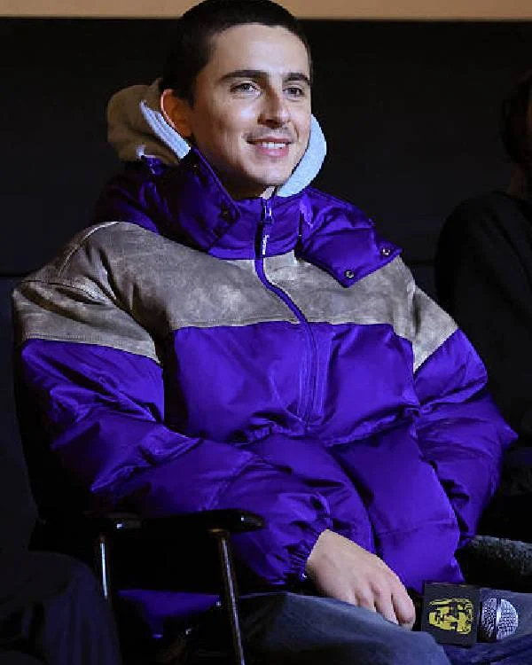 Marty Supreme BAFTA Screening Timothée Chalamet Puffer Jacket - Image 2