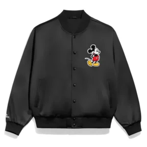 Mickey Mouse Heritage Black Satin Jacket