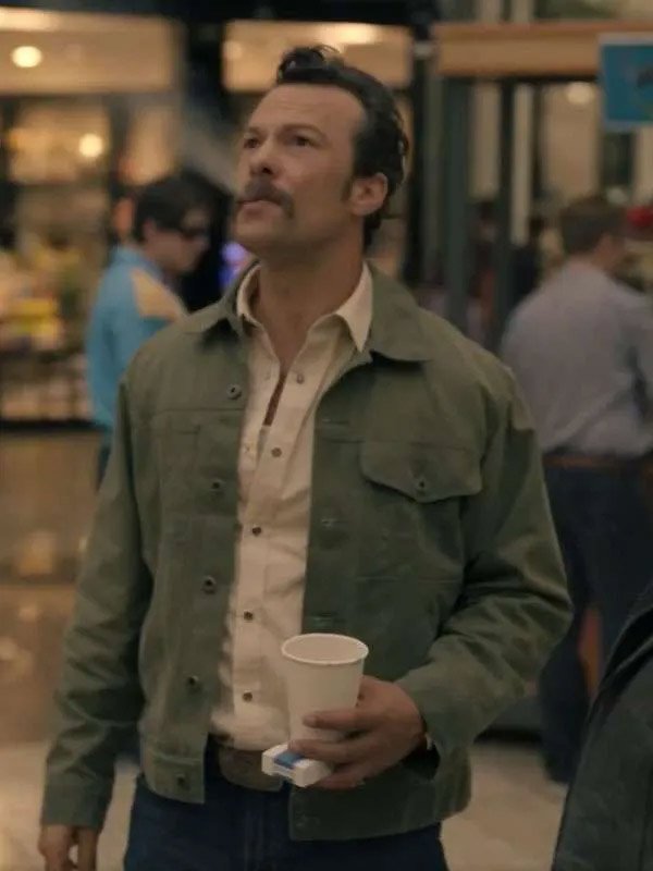 Mike Franks NCIS Origins Green Cotton Jacket