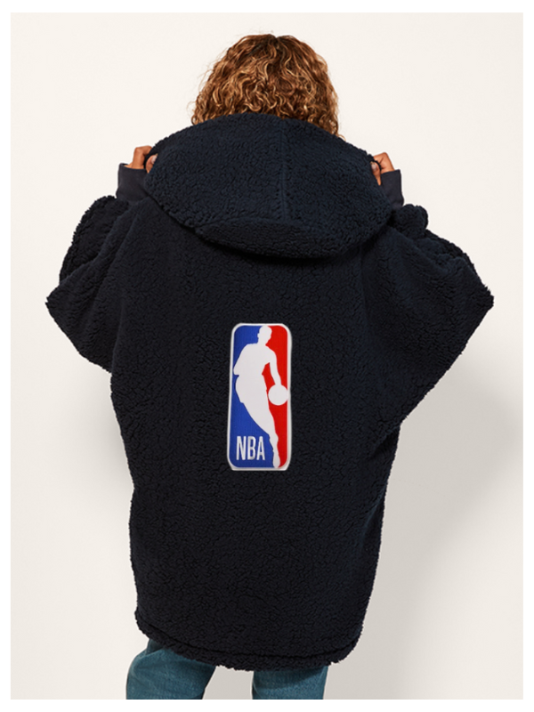 NBA Logoman Sherpa Lounger Jacket