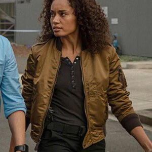 NCIS Sydney Olivia Swann Brown Bomber Jacket