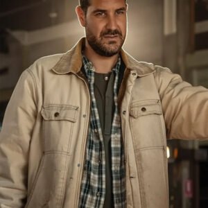 NCIS Sydney S03 Claude Jabbour Beige Jacket