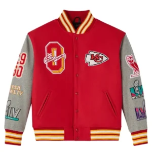 NFL Kansas City Chiefs Wool Varsity Jacket