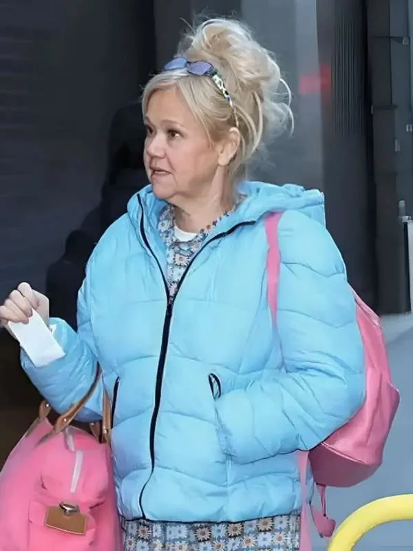 NYC Caroline Rhea Blue Puffer Jacket