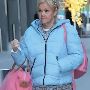 NYC Caroline Rhea Blue Puffer Jacket
