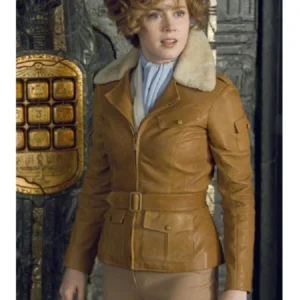 Amy Adams Night at the Museum 2 Brown Jacket