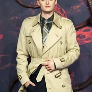 Noah Schnapp UK Special Screening Stranger Things SO5 Trench Coat