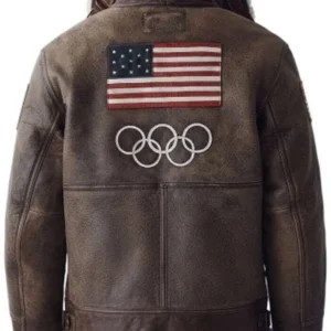 Olympics 2026 Team USA Leather Jacket