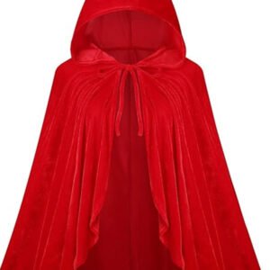 Red Velvet Riding Hood Cape