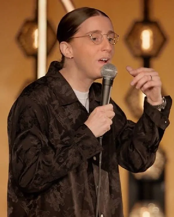 Robby Hoffman: Wake Up Black Satin Shirt