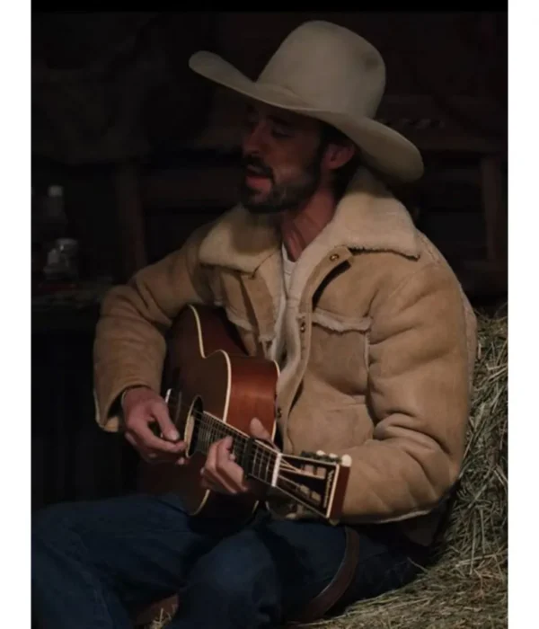 Ryan Bingham Yellowstone S04 Shearling Jacket